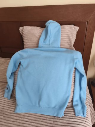 Sudadera Champion Azul Talla XS con capucha