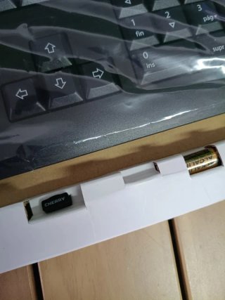 Cherry KW 2000 Teclado Inalámbrico Negro
