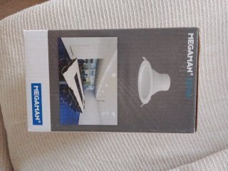 6 MegaMan Plafón LED Integrado Blanco Mate