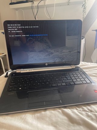 HP Pavilion Portátil Negro/Plateado