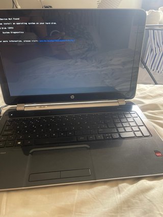 HP Pavilion Portátil Negro/Plateado