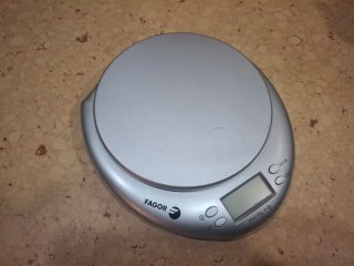 Báscula de cocina Fagor Plata