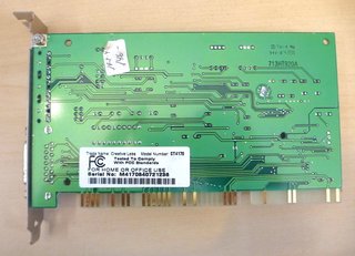 Sound Blaster 16 CT4170 ISA 16 bit audio card + FM