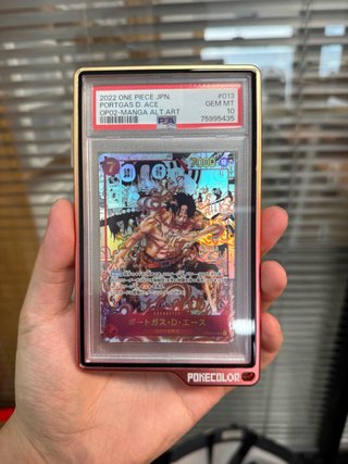 One Piece Portgas D. Ace Manga Alt. Art Card