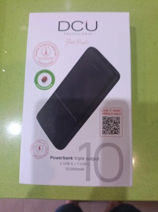 Powerbank DCU 10.000mAh Triple Salida