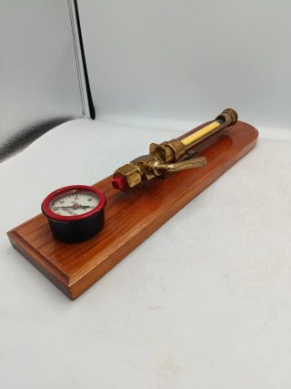 ANTIGUO VISOR NIVEL Y MANÓMETRO PRESIÓN