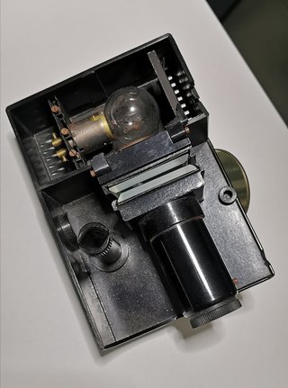 Proiettore Magic Lantern 1940 per diapositive