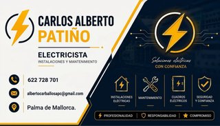 Instalacióny mantenimiento electrico y averias.