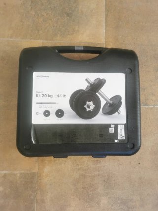 Kit Mancuernas 20kg Domyos