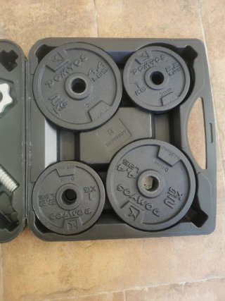 Kit Mancuernas 20kg Domyos