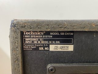 Altavoces Technics SB-CH730 Negros