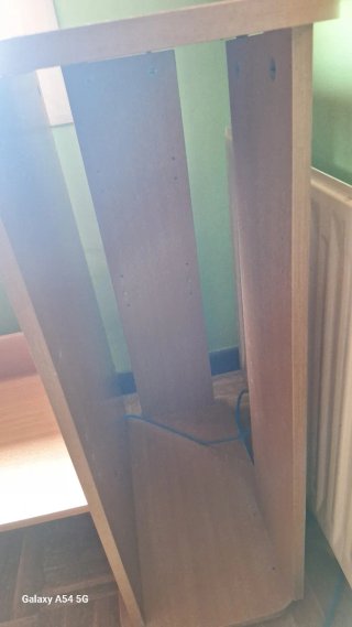 Escritorio de madera