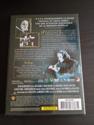 DVD Greta Garbo La Reina Cristina de Suecia