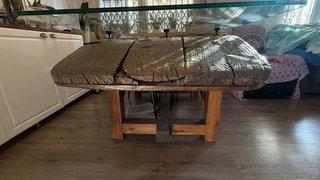Mesa Trillo 220x100cm con Cristal Templado