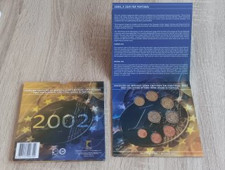 Cartera Portugal 2002 8 valores