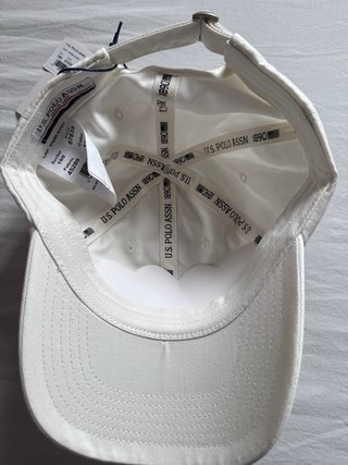 Gorra U.S. Polo Assn. Blanca - Nueva
