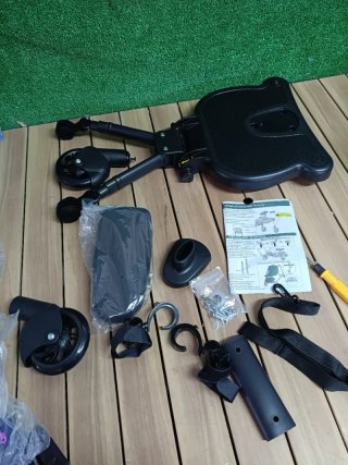 Silla de paseo con asiento, tabla para niños, 360⁰
