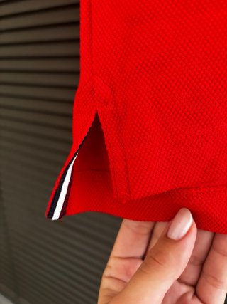 Polo Tommy Hilfiger Rojo