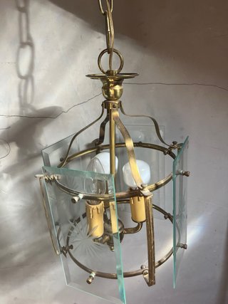 Lámparas Vintage Clásicas Doradas