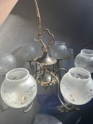 Lámparas Vintage Clásicas Doradas