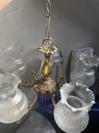 Lámparas Vintage Clásicas Doradas