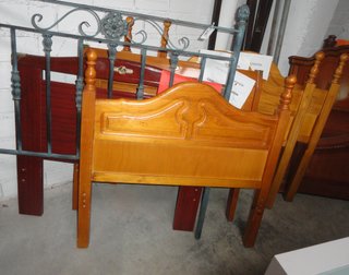 Cabecero de madera provenzal 0.90