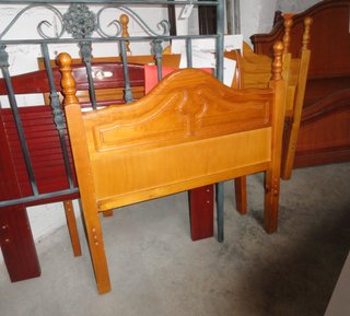 Cabecero de madera provenzal 0.90