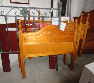 Cabecero de madera provenzal 0.90