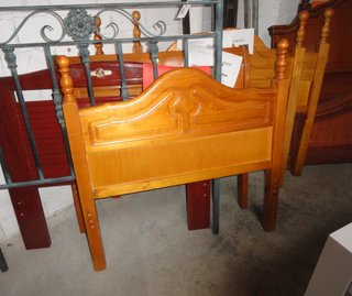 Cabecero de madera provenzal 0.90