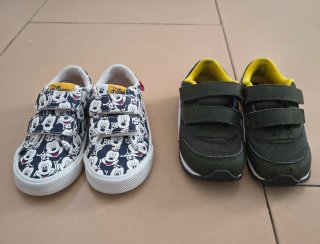 Lote 6 zapatillas niño Talla 22