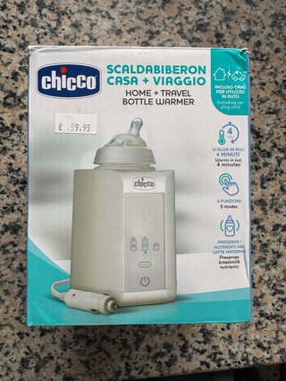 Calienta biberones Chicco Casa + Viaje