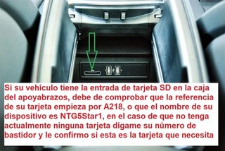Tarjeta SD Star1 v22 Garmin Map Pilot Mercedes