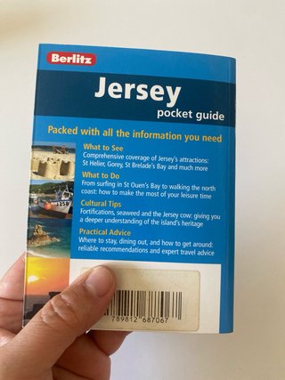 Guia de viaje isla deJersey - Berlitz Pocket size