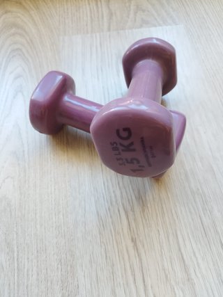 Lote material fitness: comba, pesas, kettlebells