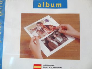 Álbum Hofmann fotos anillas, con 10 hojas. NUEVO