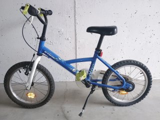 Bicicleta infantil Btwin azul