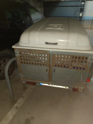 Remolque perros caza 3 puertas
