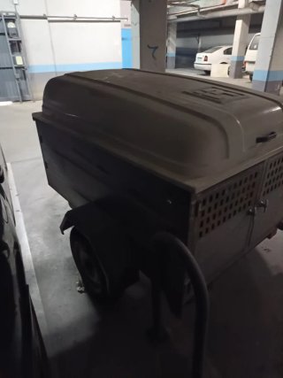Remolque perros caza 3 puertas