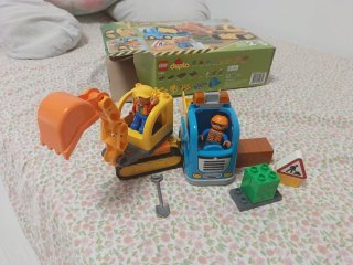 Lego Duplo Camión y Excavadora 10812