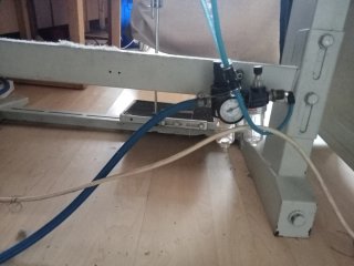 Máquina de coser industrial