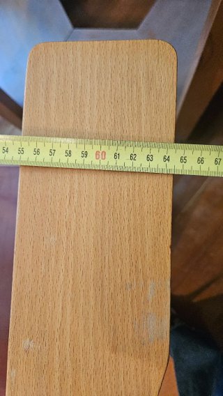 Mesa y Sillones de haya maciza y cuero