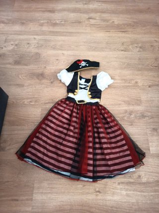 Disfraz Pirata Niña Talla 8 -9 años