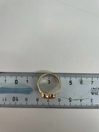 Anelli dorati spessi set da 5 pezzi