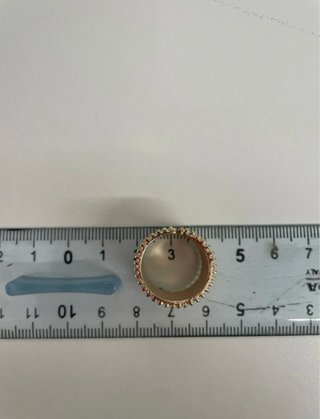 Anelli dorati spessi set da 5 pezzi