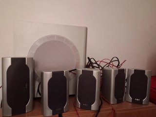 Altavoces Airis Negro/Plata con su manual
