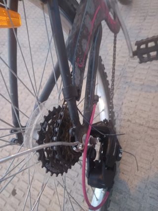 Bicicleta niña 26 con cesta