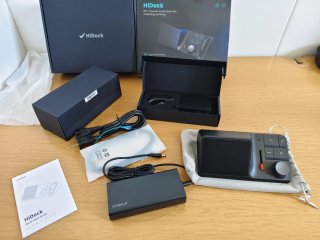 Estación Acoplamiento USB-C H1E con Grabadora