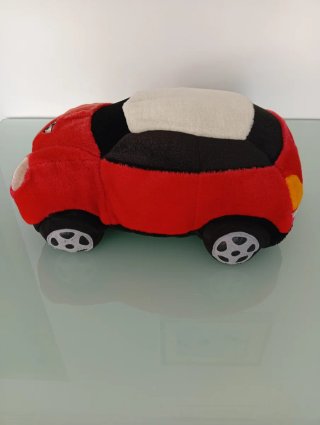 Peluche Coche Mini Rojo