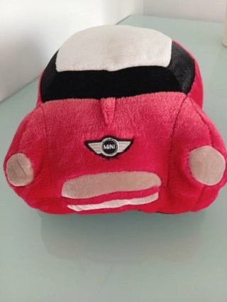 Peluche Coche Mini Rojo