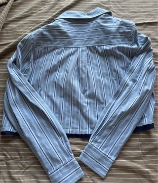 Camisa Loewe Rayas Azul y Blanco (no es autentico)